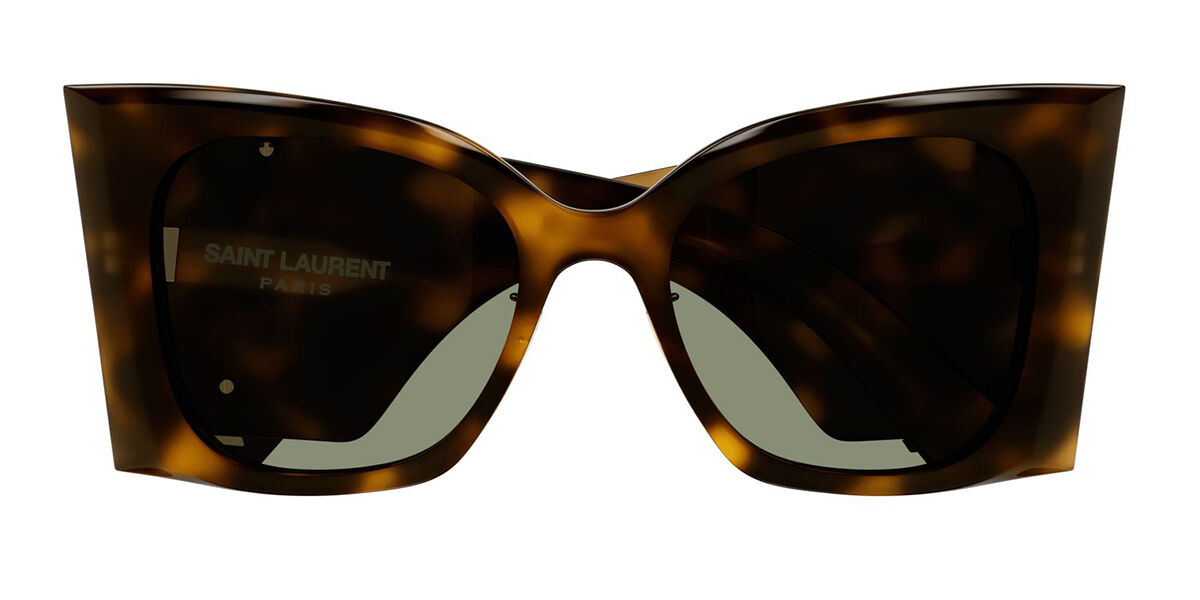 Image of Saint Laurent SL M119/F BLAZE Asian Fit 002 Óculos de Sol Tortoiseshell Feminino PRT