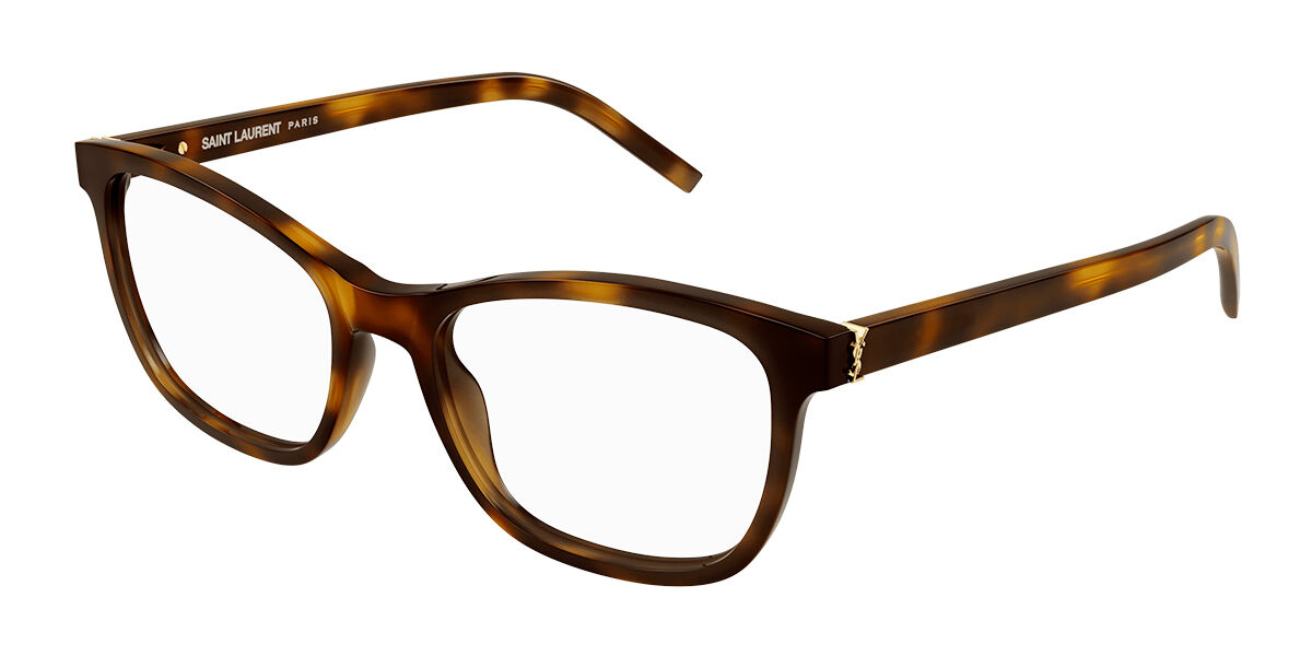 Image of Saint Laurent SL M121 002 Óculos de Grau Tortoiseshell Feminino PRT