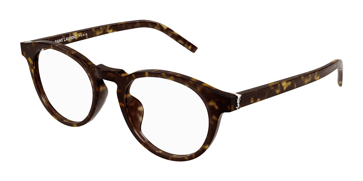 Image of Saint Laurent SL M122/F Formato Asiático 002 Óculos de Grau Tortoiseshell Feminino BRLPT