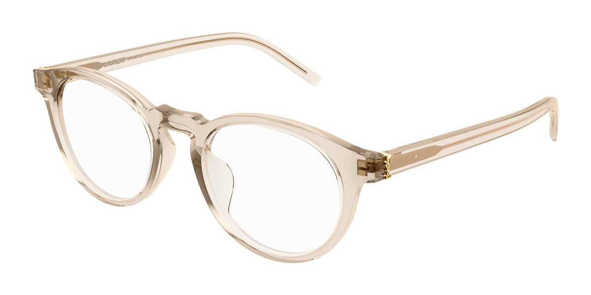 Image of Saint Laurent SL M122/F Formato Asiático 003 Óculos de Grau Marrons Feminino BRLPT