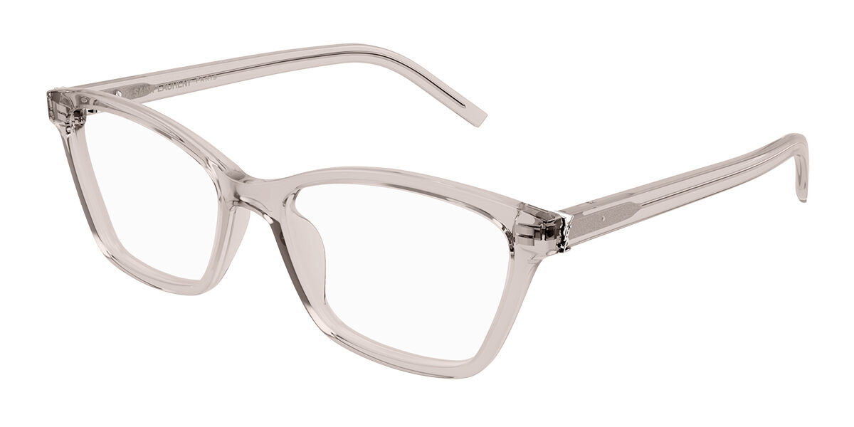 Image of Saint Laurent SL M128 Formato Asiático 011 Óculos de Grau Transparentes Feminino BRLPT