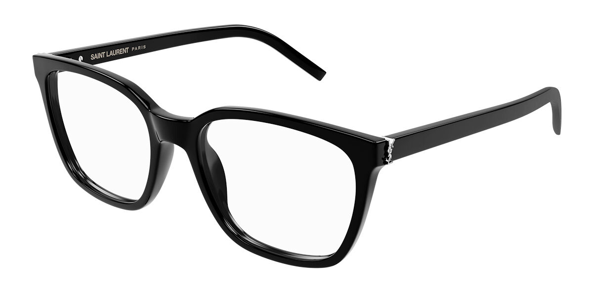 Image of Saint Laurent SL M129 001 54 Czarne Męskie Okulary Korekcyjne PL