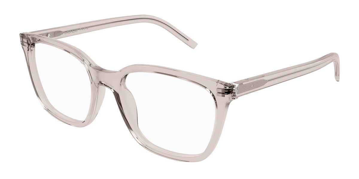 Image of Saint Laurent SL M129 005 Óculos de Grau Marrons Masculino BRLPT