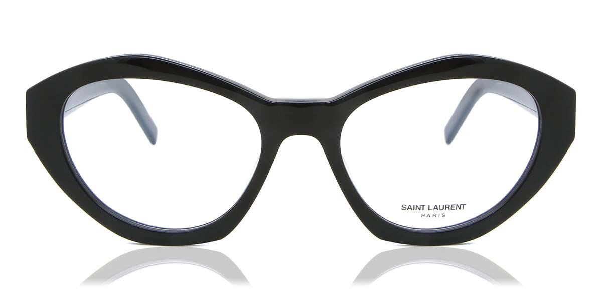 Image of Saint Laurent SL M60 OPT 001 Óculos de Grau Pretos Feminino PRT