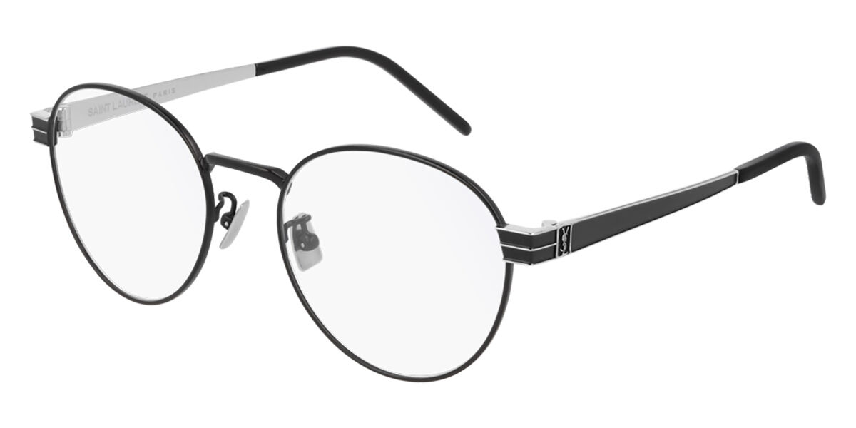 Image of Saint Laurent SL M63 002 Óculos de Grau Pretos Masculino BRLPT