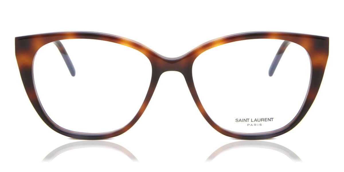 Image of Saint Laurent SL M72 004 Óculos de Grau Tortoiseshell Feminino PRT