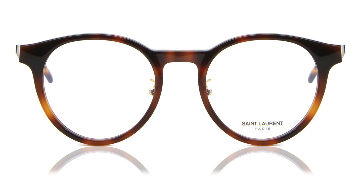 Image of Saint Laurent SL M73/J Asian Fit 004 Óculos de Grau Pretos Masculino PRT
