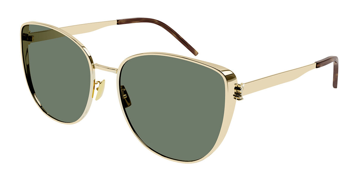 Image of Saint Laurent SL M89 003 Óculos de Sol Dourados Feminino PRT