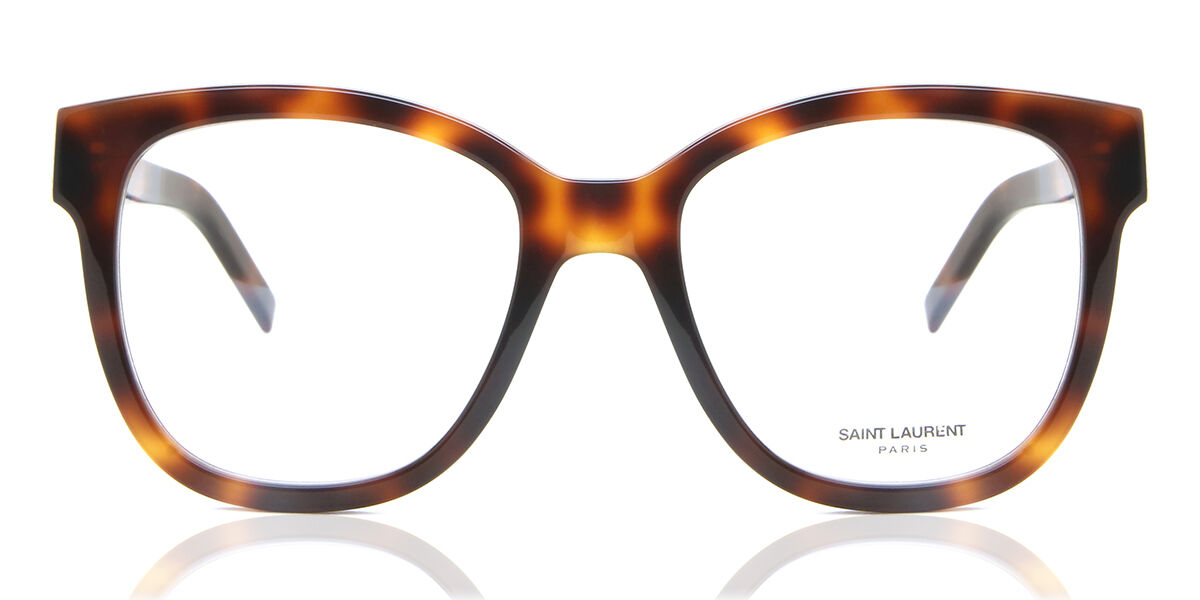 Image of Saint Laurent SL M97 003 54 Tortoiseshell Damskie Okulary Korekcyjne PL