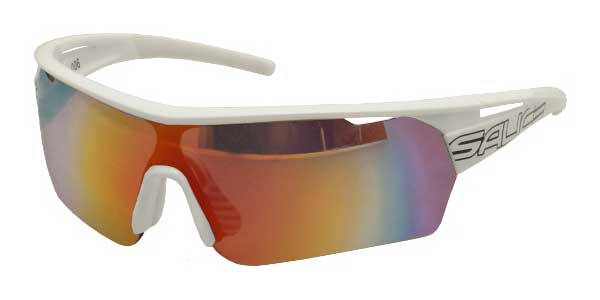 Image of Salice 006 RW BIANCO/RW ROSSO 138 Lunettes De Soleil Homme Blanches FR