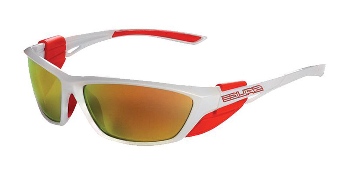 Image of Salice 010 Q BIANCO/RW ROSSO Standard Lunettes De Soleil Homme Blanches FR