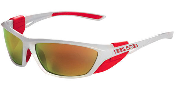 Image of Salice 010 RW BIANCO/RW ROSSO Standard Lunettes De Soleil Homme Blanches FR