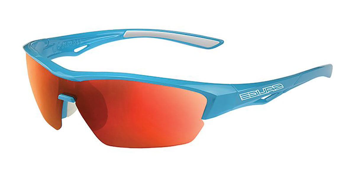Image of Salice 011 ITA RWP TURCHESE/RW ROSSO 125 Lunettes De Soleil Homme Bleues FR