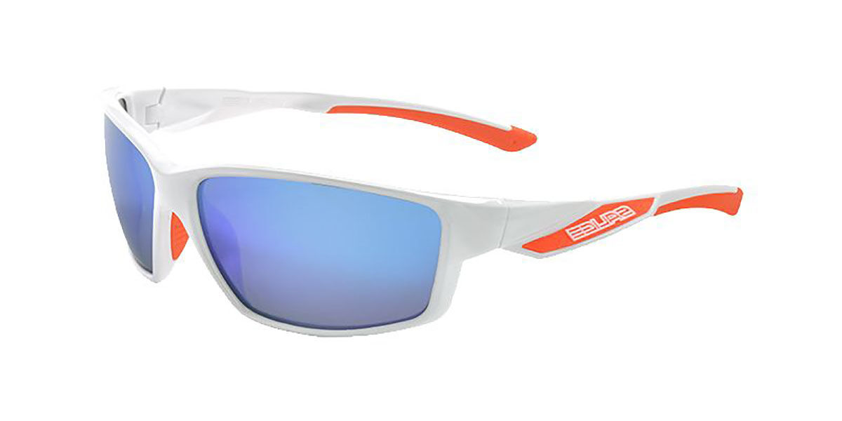 Image of Salice 014 RW BIANCO/RW ROSSO Standard Lunettes De Soleil Homme Blanches FR