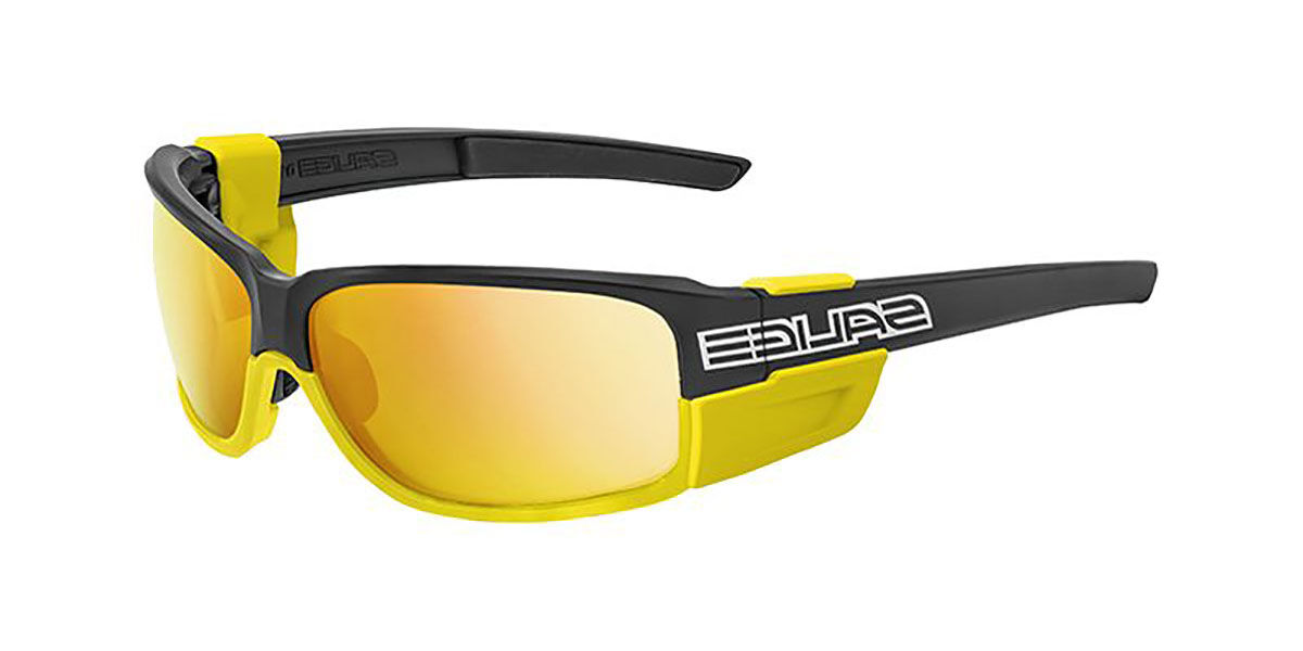 Image of Salice 015 RW NERO/RW GIALLO Óculos de Sol Masculino Pretos BRLPT