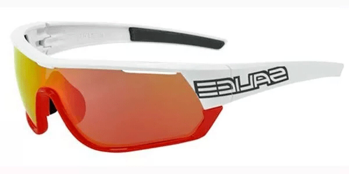 Image of Salice 016 RWP Polarized BIANCO/RW ROSSO Standard Lunettes De Soleil Homme Blanches FR