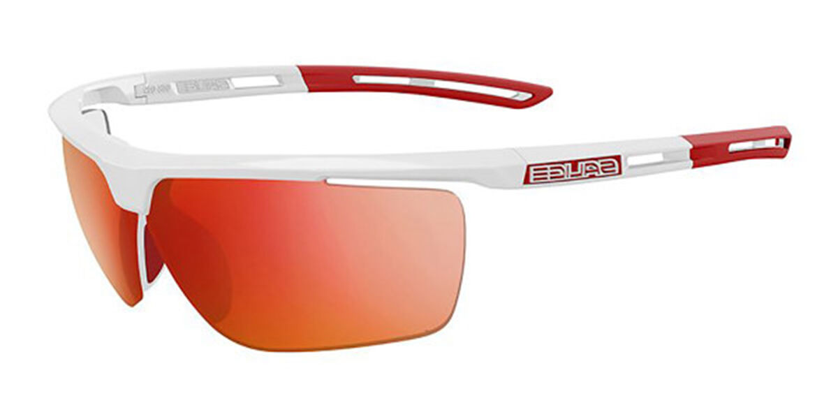 Image of Salice 019 RW BIANCO/RW ROSSO 73 Lunettes De Soleil Homme Blanches FR