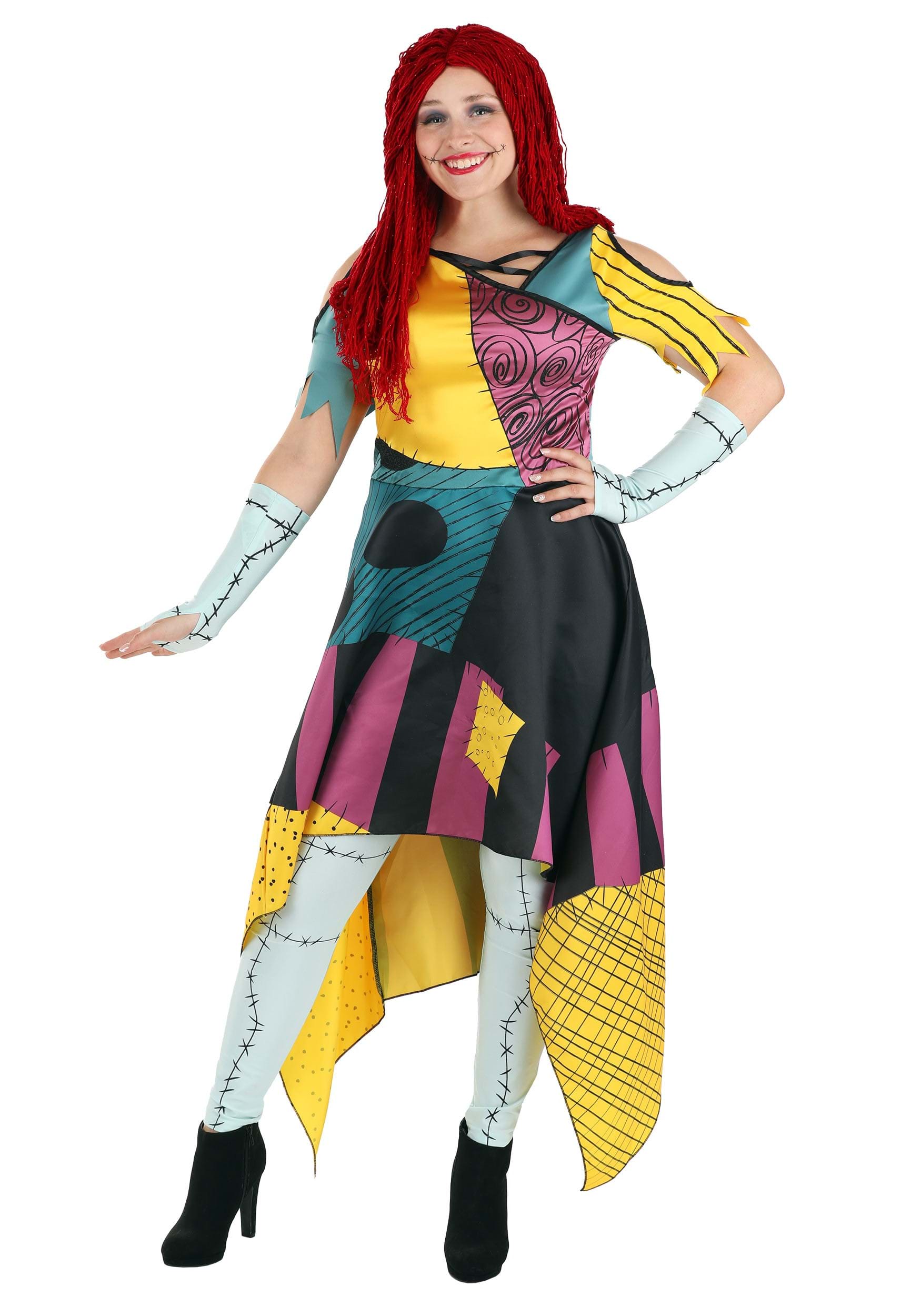 Image of Sally Prestige Adult Costume from Nightmare Before Christmas ID DI21598-L