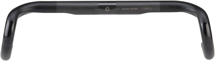 Image of Salsa Cowbell Carbon Drop Handlebar - Carbon 318mm 42cm Black