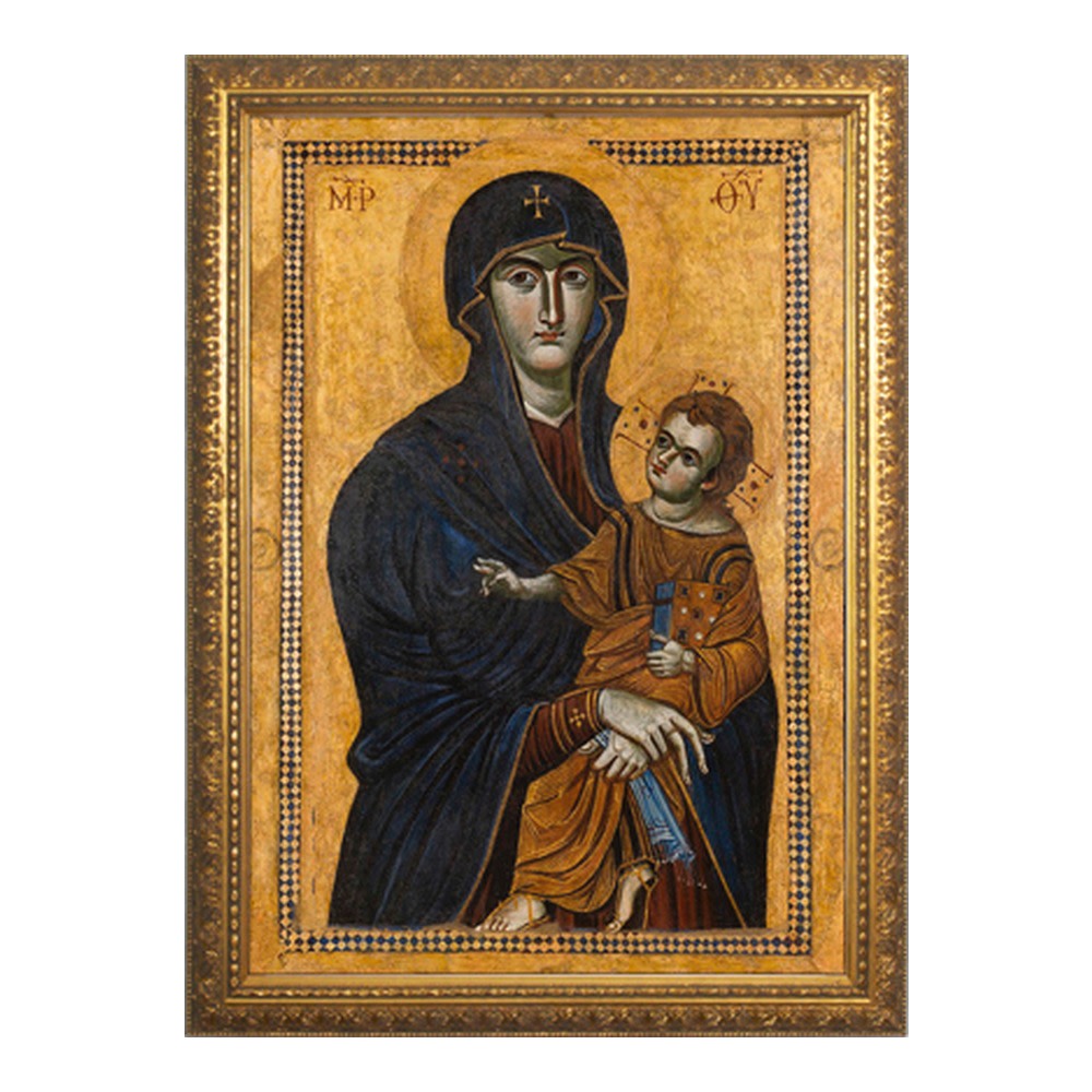 Image of Salus Populi Romani In Museum Gold Frame