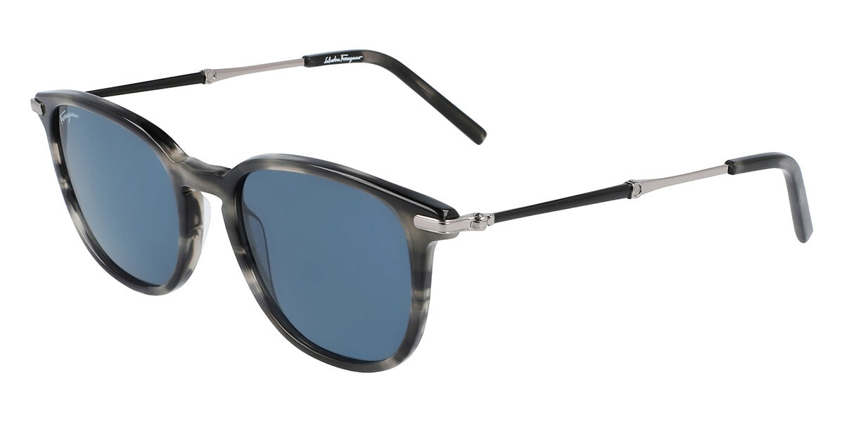 Image of Salvatore Ferragamo SF 1015S 003 Óculos de Sol Masculino Cinzas BRLPT