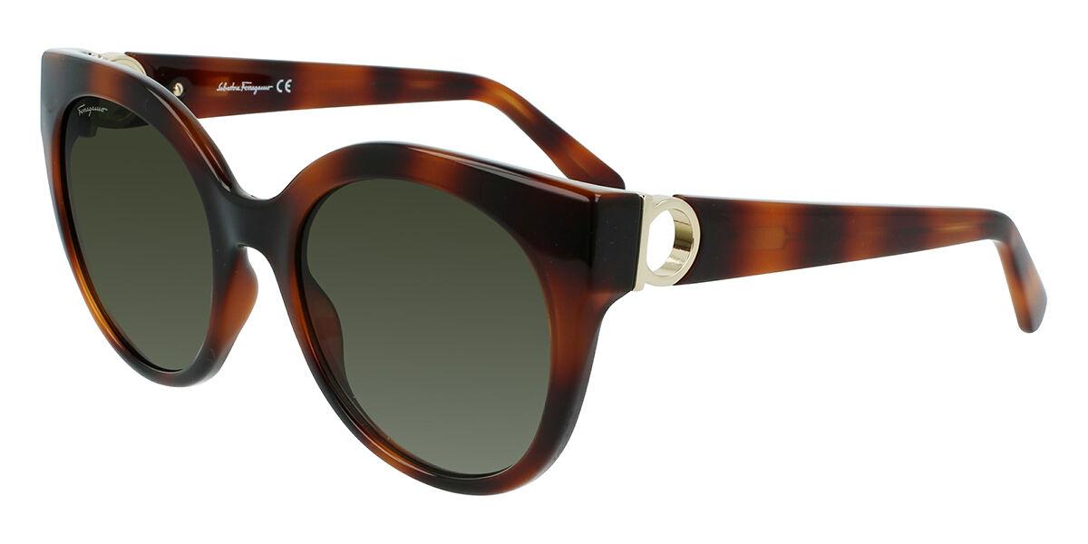 Image of Salvatore Ferragamo SF 1031S 214 Óculos de Sol Tortoiseshell Masculino BRLPT