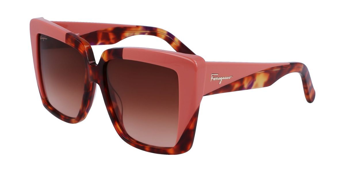 Image of Salvatore Ferragamo SF 1060S 641 Óculos de Sol Tortoiseshell Feminino PRT