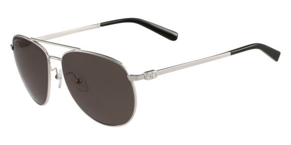 Image of Salvatore Ferragamo SF 157S 045 Óculos de Sol Prata Masculino BRLPT