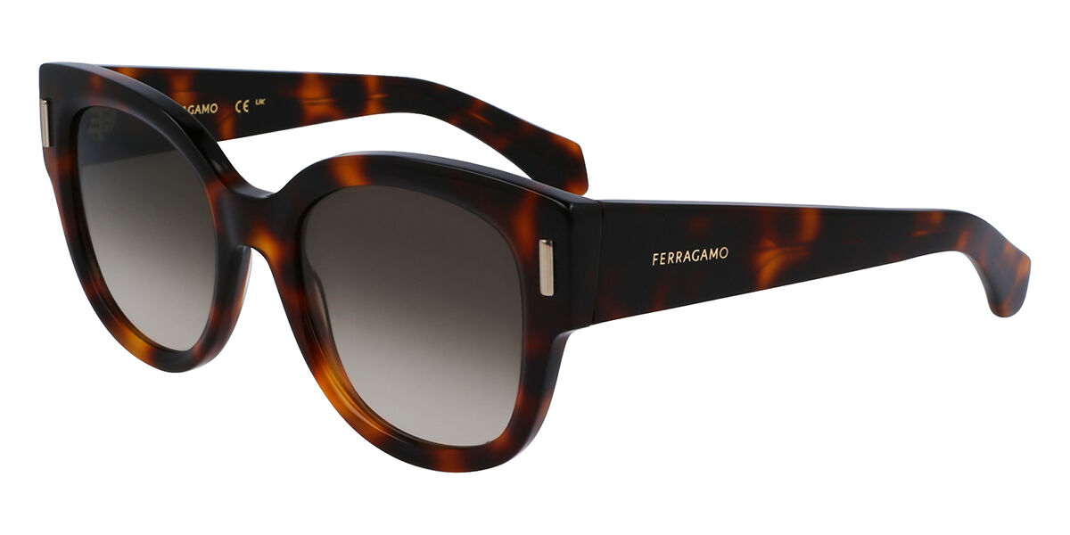 Image of Salvatore Ferragamo SF 2007S 240 Óculos de Sol Feminino Tortoiseshell BRLPT