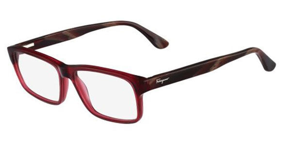 Image of Salvatore Ferragamo SF 2669 613 55 Czerwone Damskie Okulary Korekcyjne PL