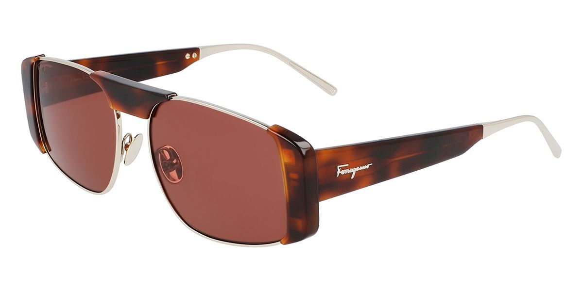 Image of Salvatore Ferragamo SF 267S 723 Óculos de Sol Tortoiseshell Feminino BRLPT