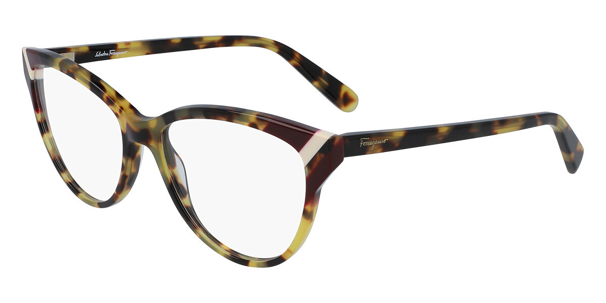 Image of Salvatore Ferragamo SF 2844 281 Óculos de Grau Tortoiseshell Feminino PRT