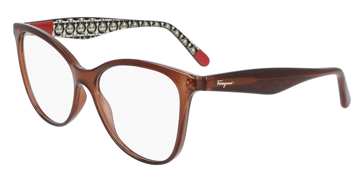 Image of Salvatore Ferragamo SF 2892 210 54 Brazowe Damskie Okulary Korekcyjne PL