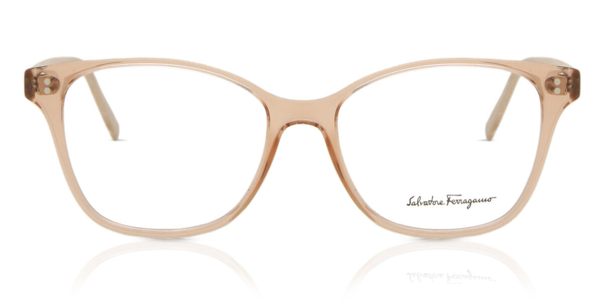 Image of Salvatore Ferragamo SF 2912 219 52 Różowe Męskie Okulary Korekcyjne PL