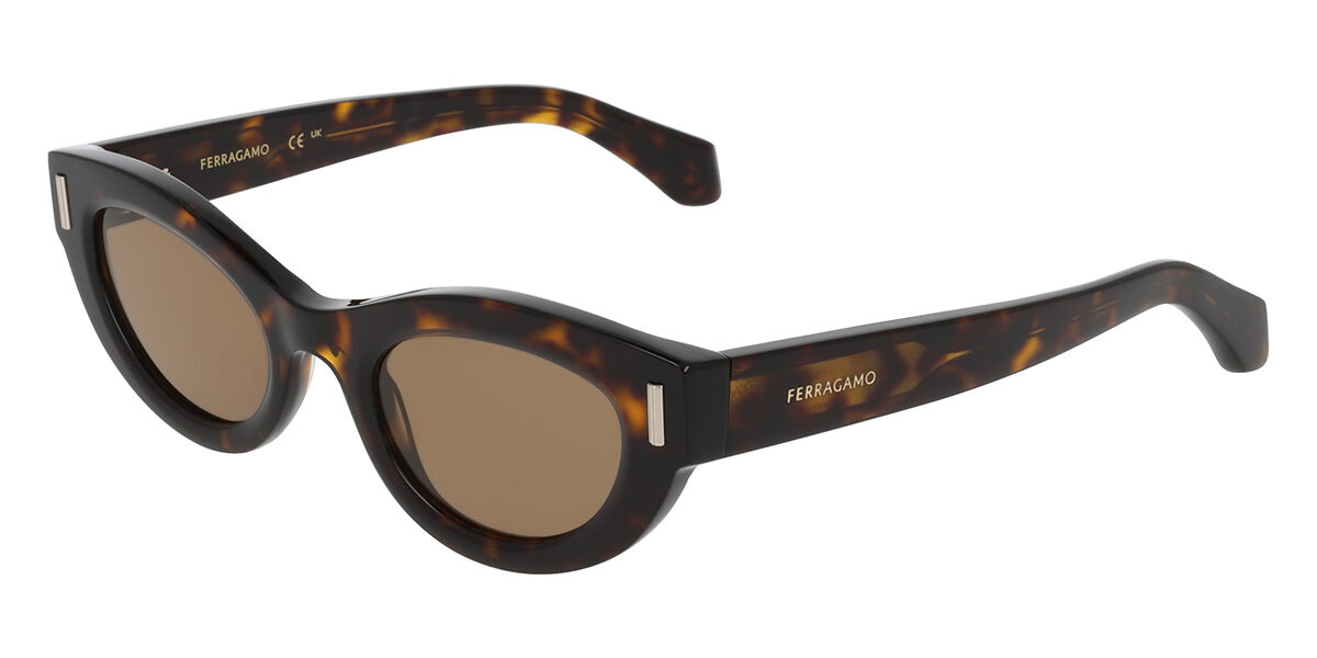 Image of Salvatore Ferragamo SF2062SE 242 Óculos de Sol Feminino Tortoiseshell BRLPT