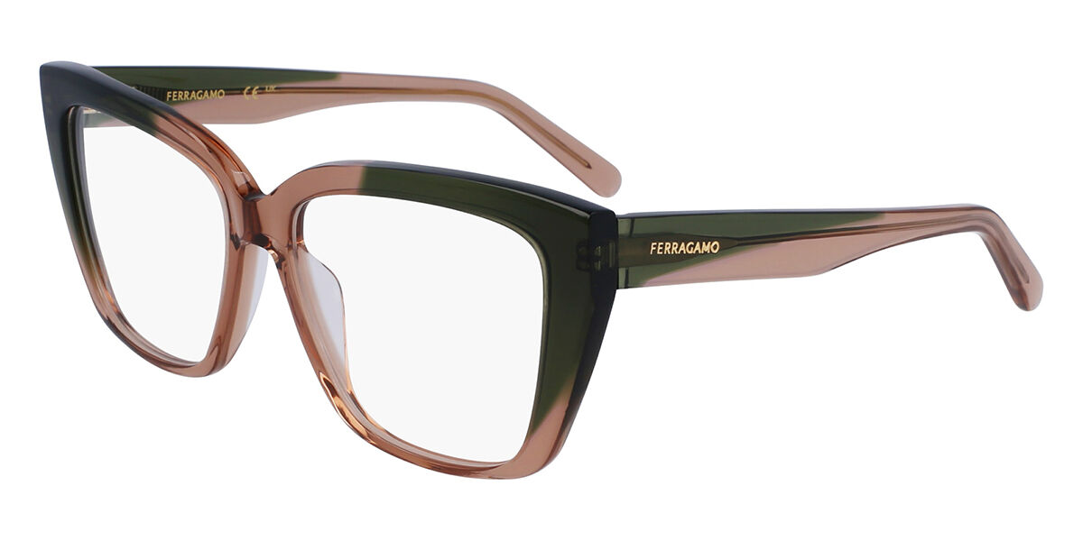 Image of Salvatore Ferragamo SF2939N 326 Gafas Recetadas para Mujer Marrones ESP