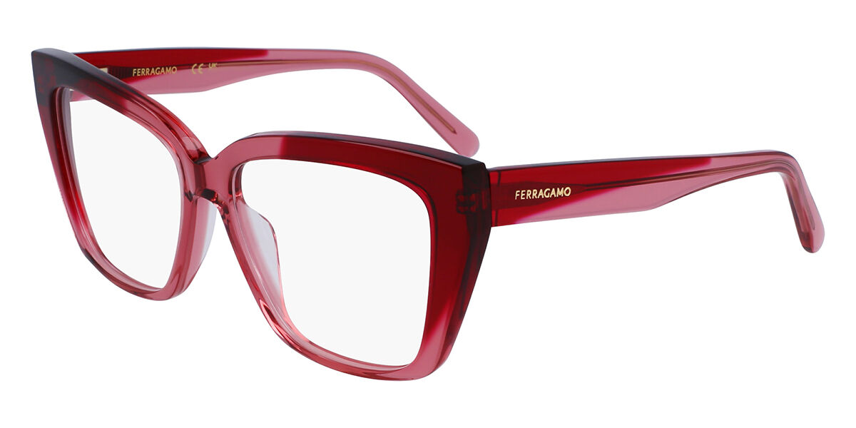 Image of Salvatore Ferragamo SF2939N 617 54 Röda Glasögon (Endast Båge) Kvinna SEK