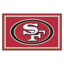 Image of San Francisco 49ers Floor Rug - 4x6