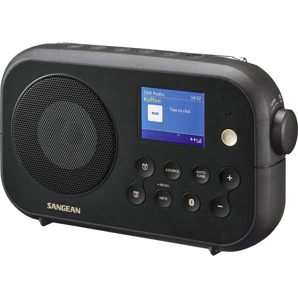 Image of Sangean DPR-42BT Black Portable radio DAB+ FM Bluetooth Black