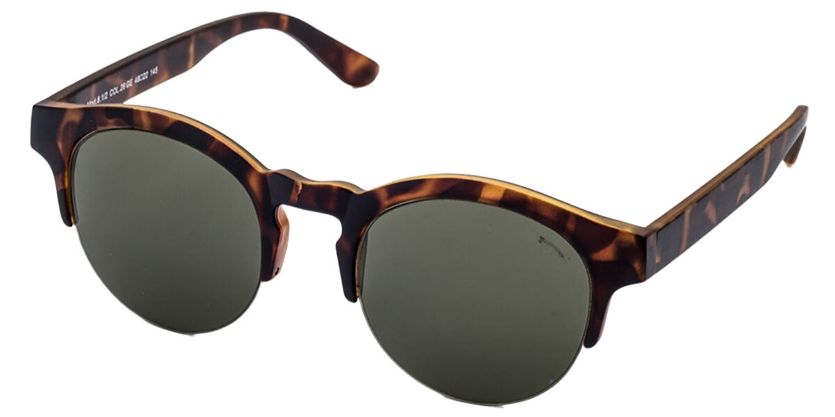 Image of Saraghina 8 1/2 26SFF Óculos de Sol Tortoiseshell Masculino PRT