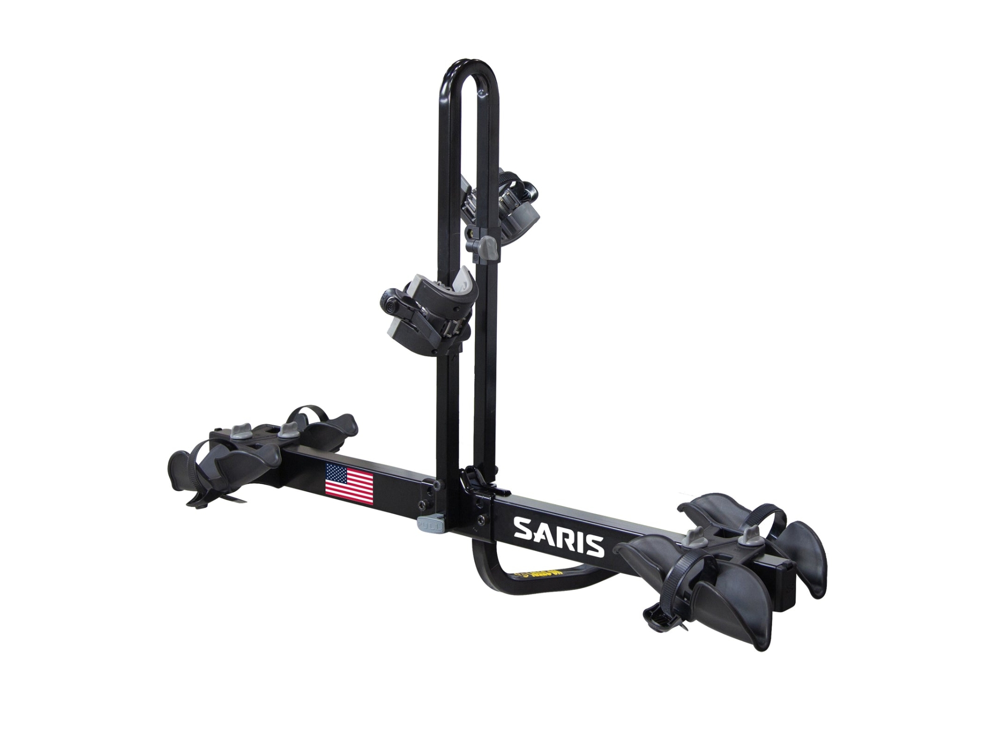 Image of Saris Freedom Hitch Bike Rack Mount for Car and SUVs 2 Bikes Black ID 012527010073