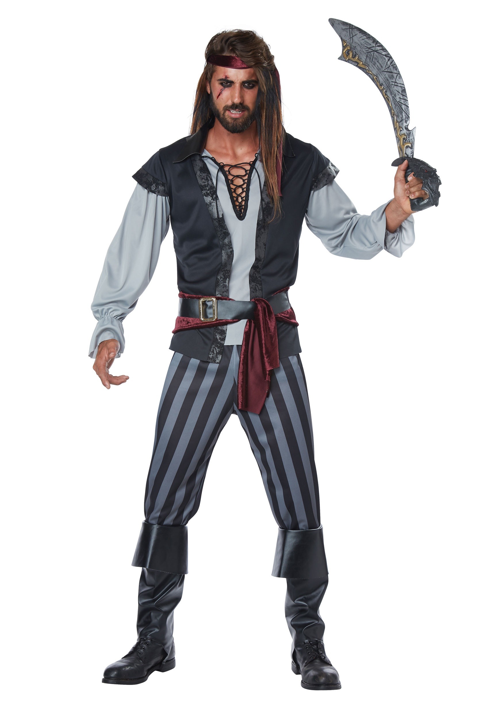 Image of Scallywag Pirate Costume for Men ID CA01443-XL