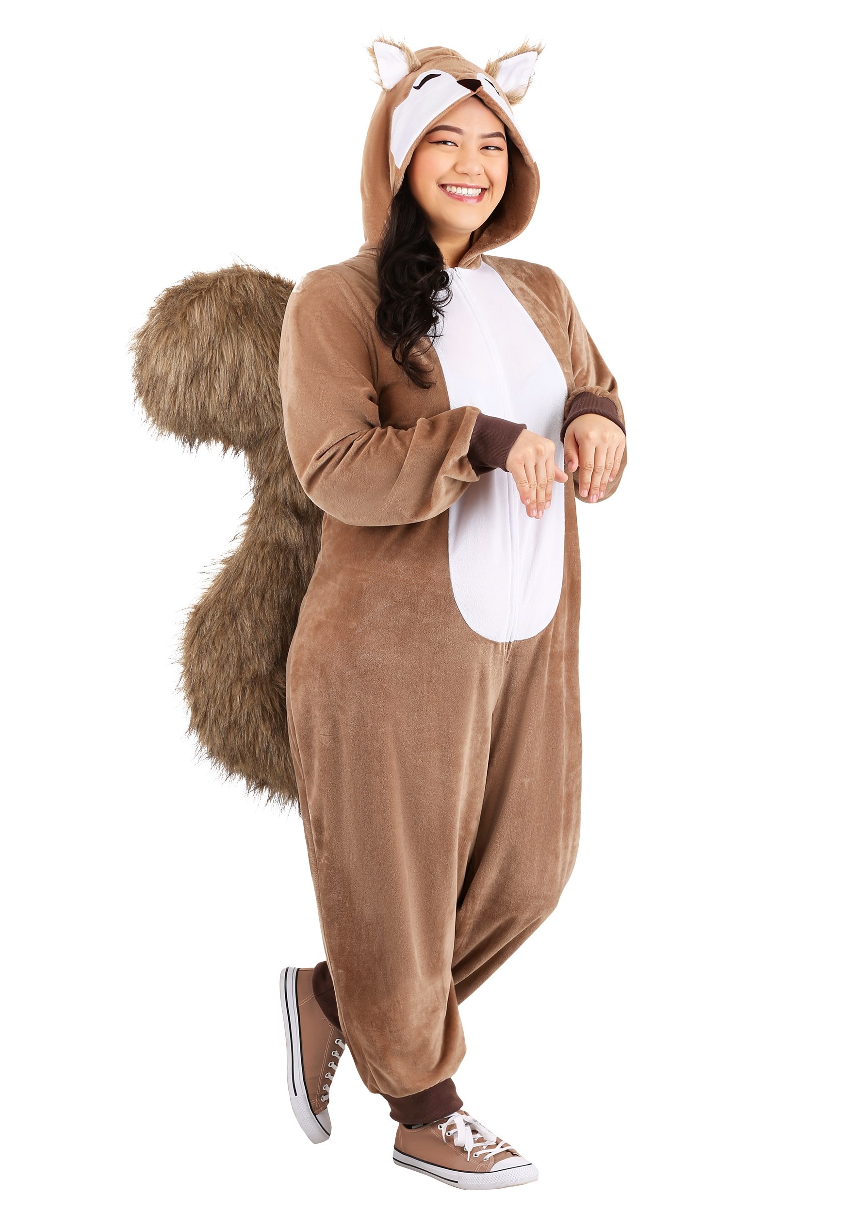 Image of Scampering Squirrel Plus Size Women's Costume ID FUN1352PL-4X