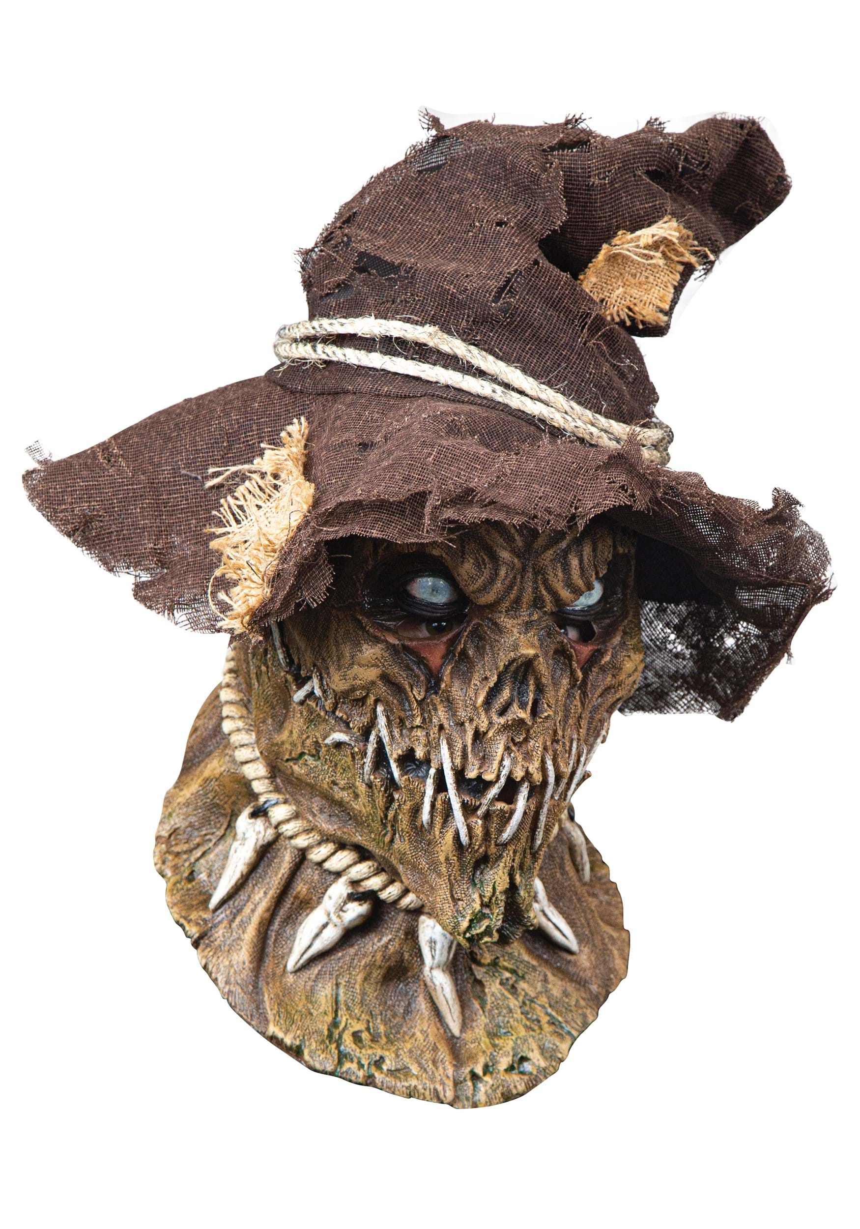 Image of Scary Possessed Scarecrow Mask ID GH26896-ST