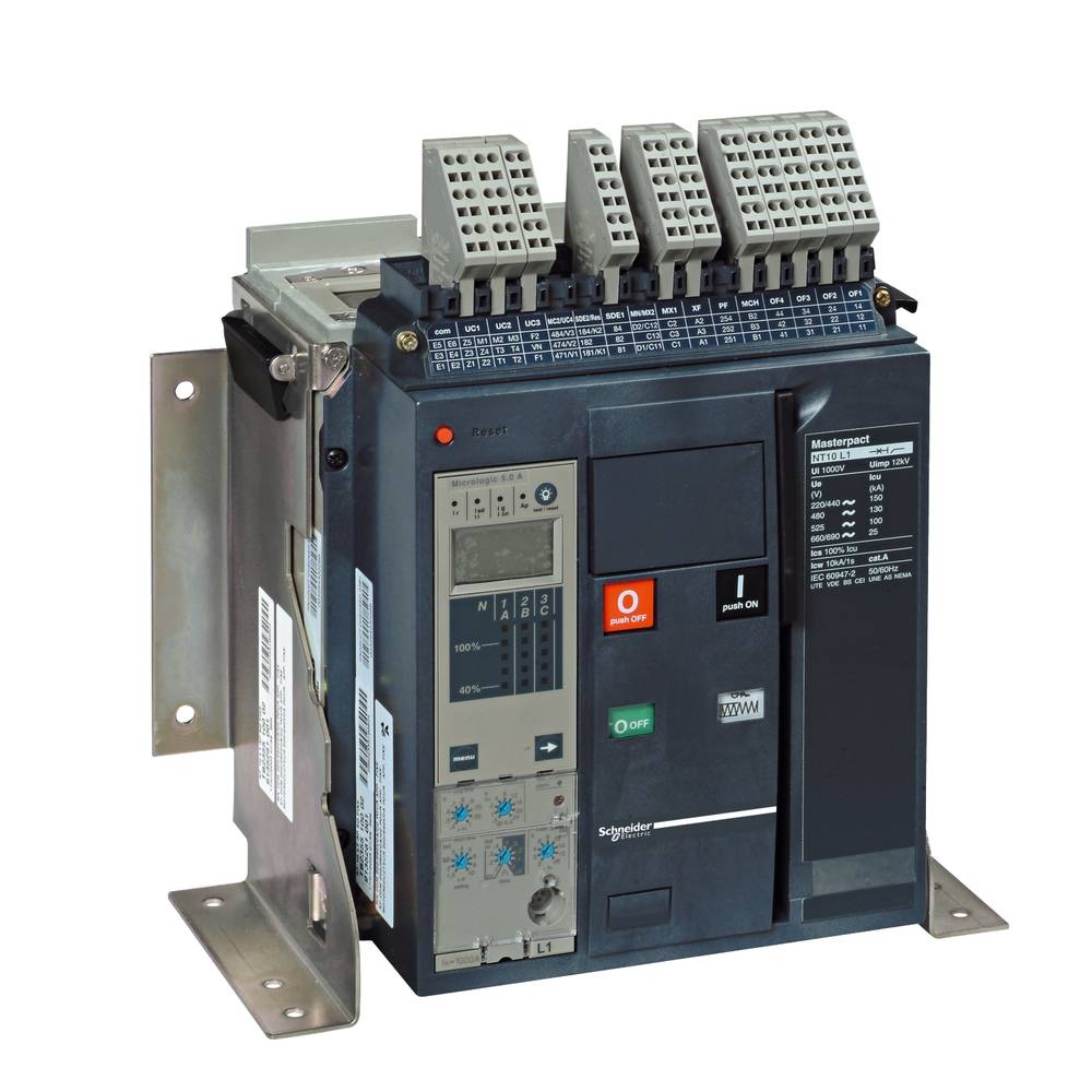 Image of Schneider Electric 47110 Circuit breaker 1 pc(s) Adjustment range (amperage): 630 A (max)