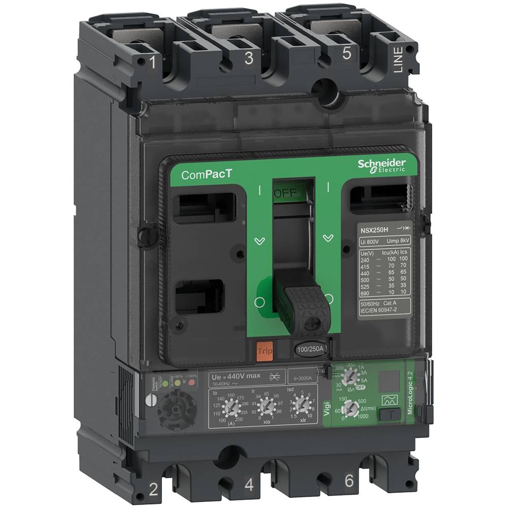 Image of Schneider Electric C10B34V100 Circuit breaker 1 pc(s)