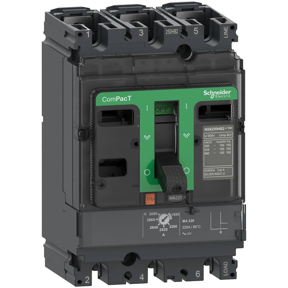 Image of Schneider Electric C10F3MA100 Circuit breaker 1 pc(s)