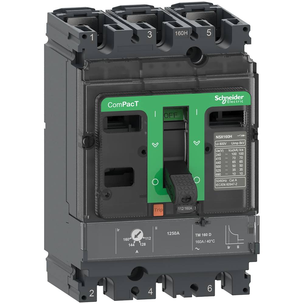 Image of Schneider Electric C10F3TM080 Circuit breaker 1 pc(s)