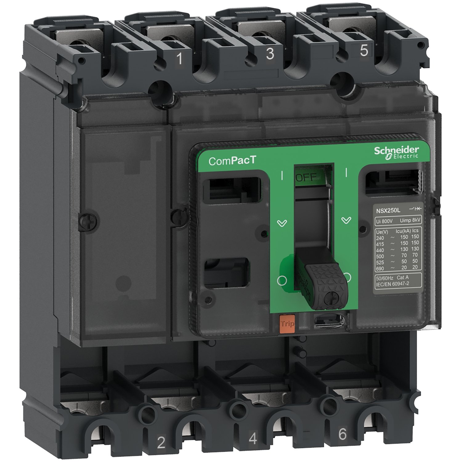 Image of Schneider Electric C10H4 Circuit breaker 1 pc(s)