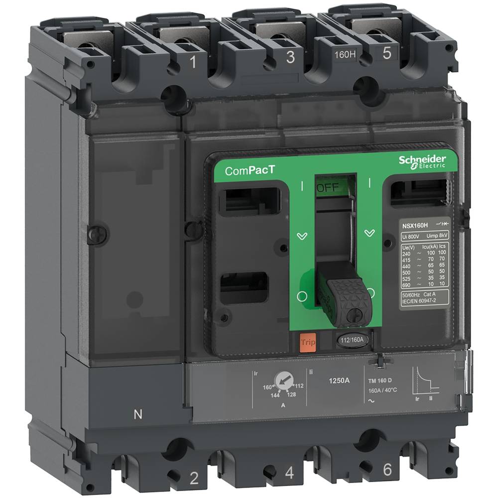 Image of Schneider Electric C10H4TM025 Circuit breaker 1 pc(s)